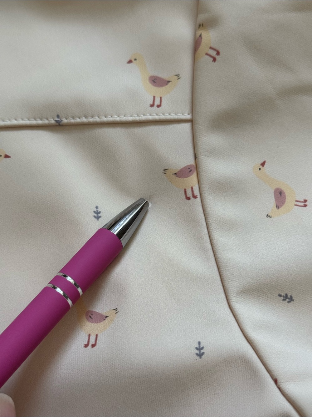 Quincy Mae Girls Kids Geese Print Raincoat, Sz 4-5 Yrs - Picture 11 of 14